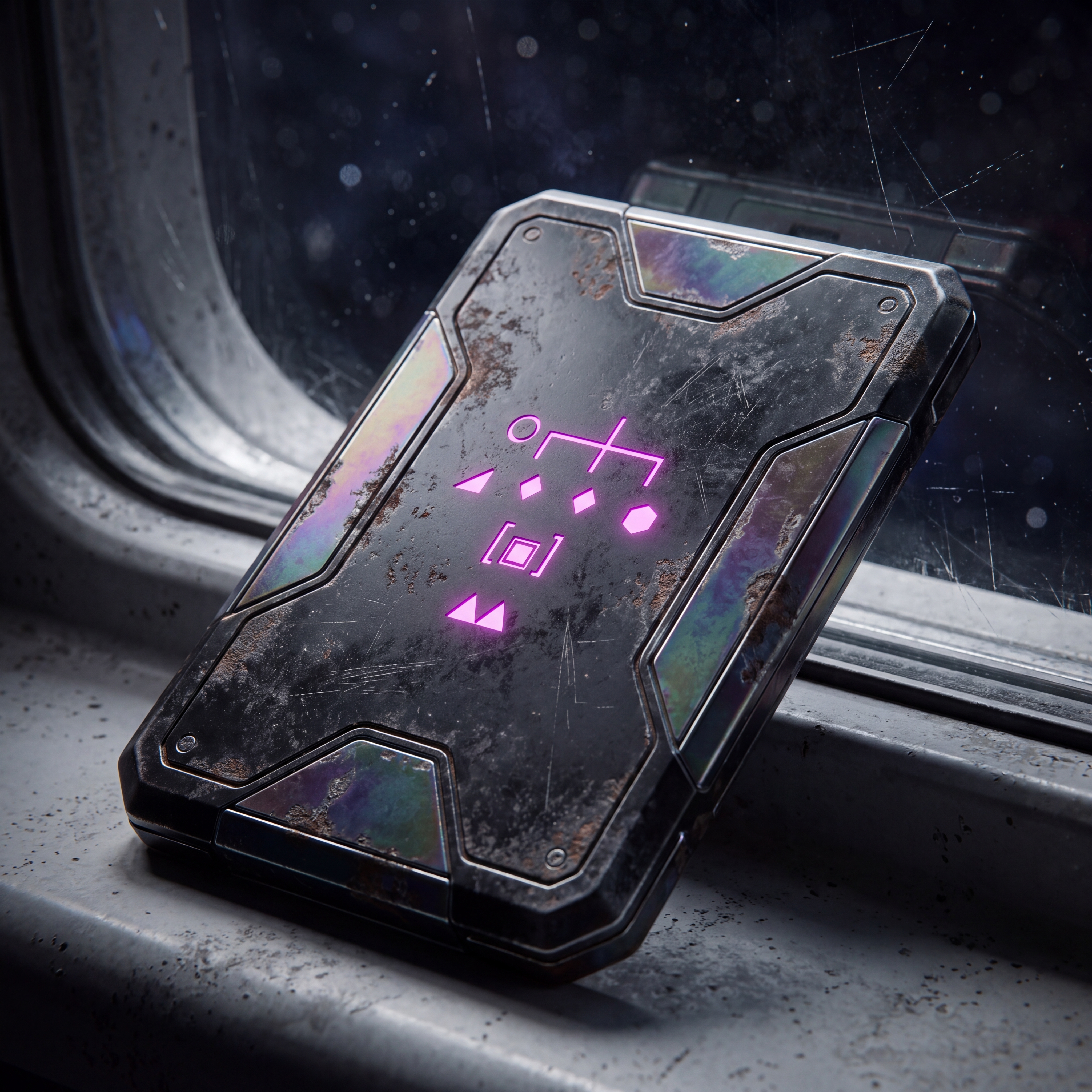Corroded Psionic Tablet of Fluxcyber (Artifact #180)